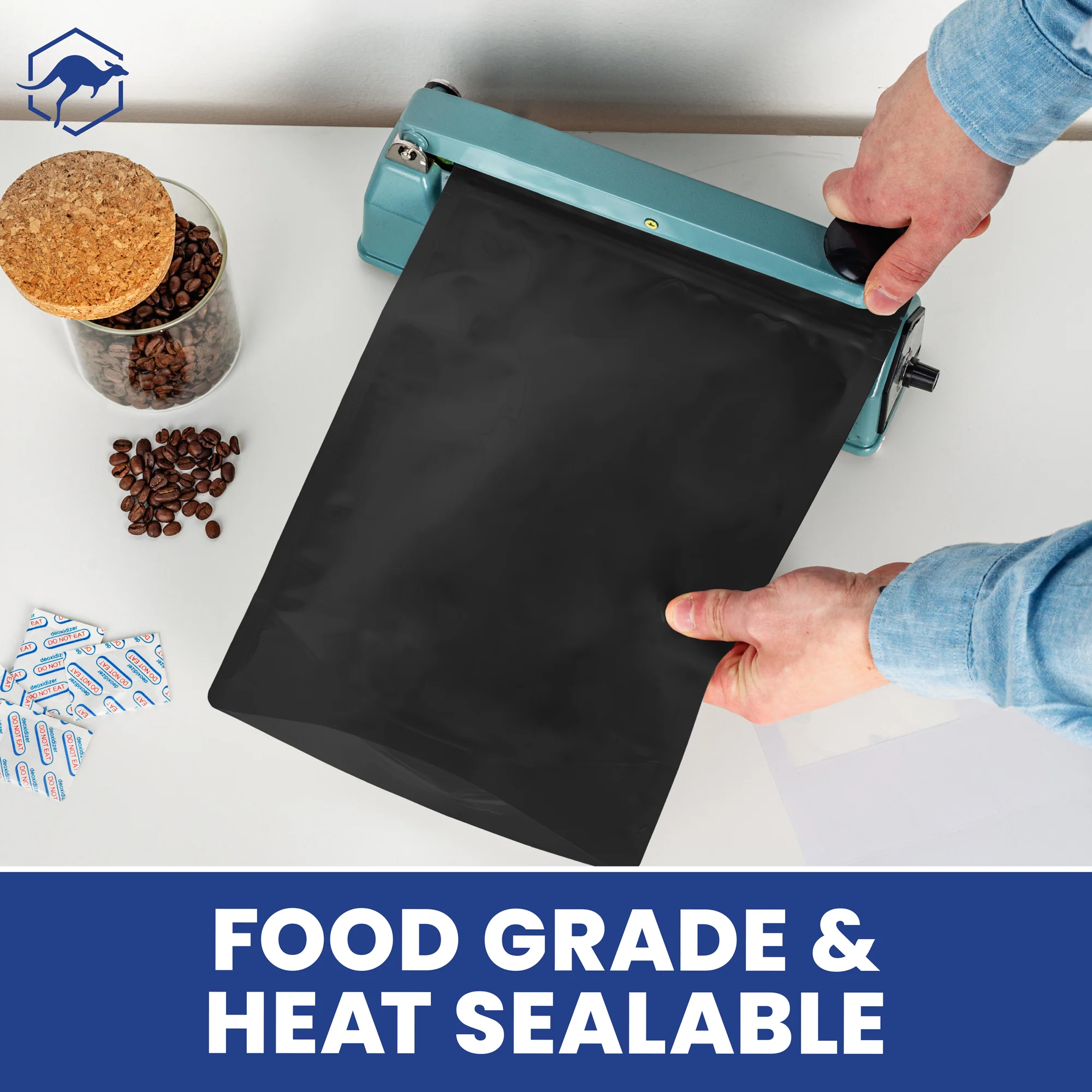 1 Gallon Gusset Mylar Bags with Oxygen Absorbers - Image 12