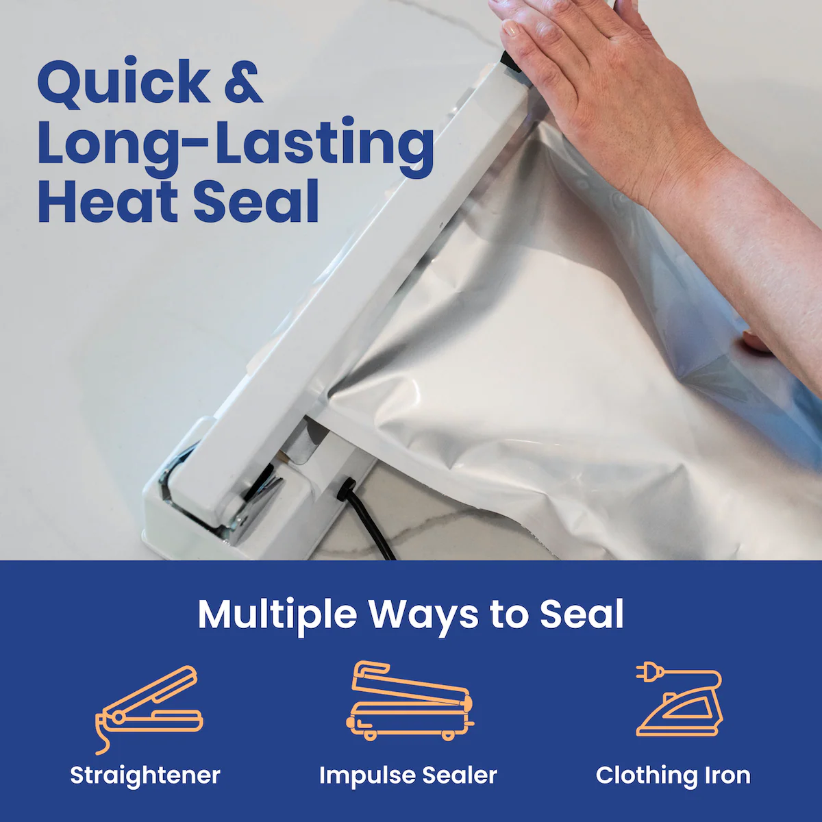 1 Gallon Gusset Mylar Bags with Oxygen Absorbers - Image 5