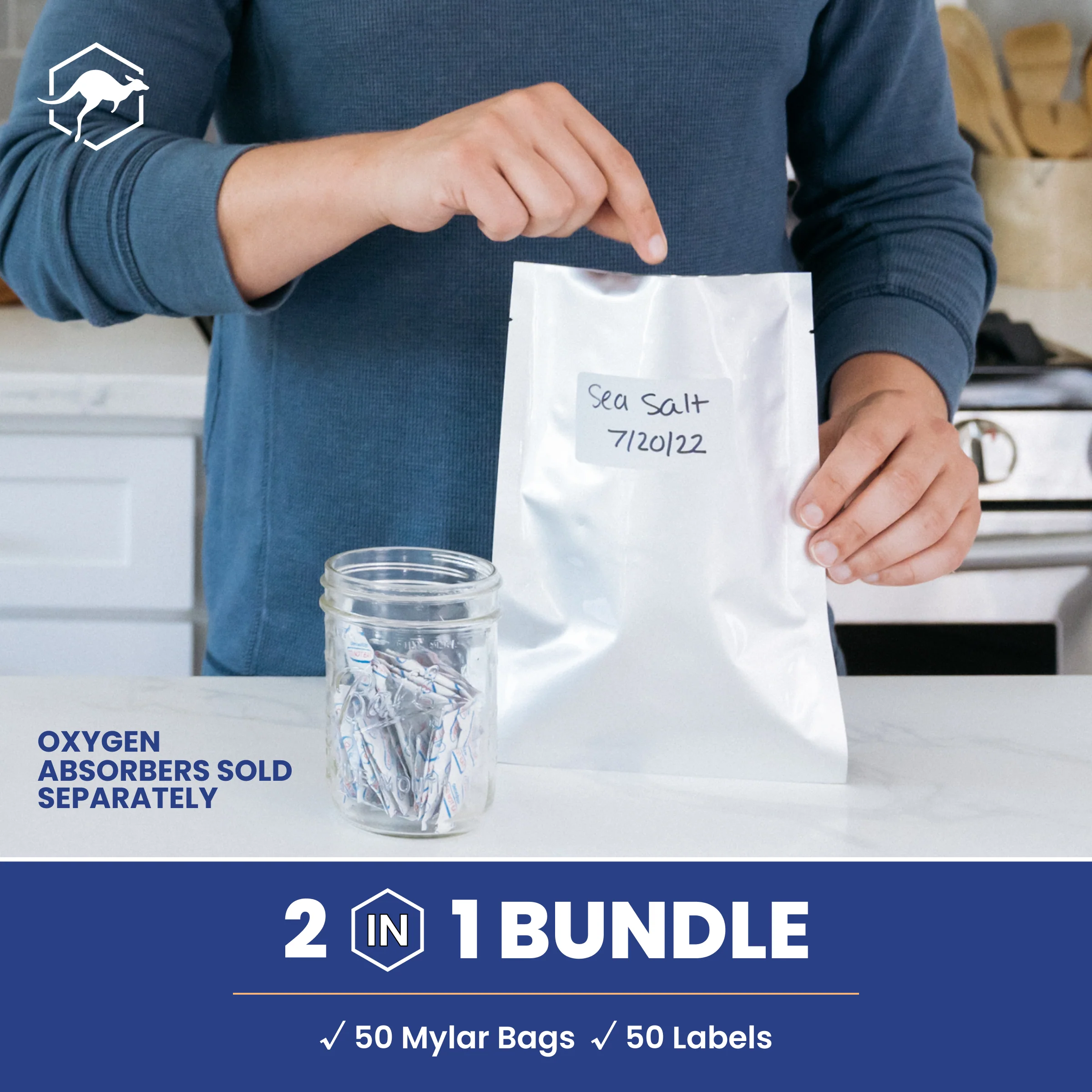Mylar Bags with Sticker Labels - Image 17
