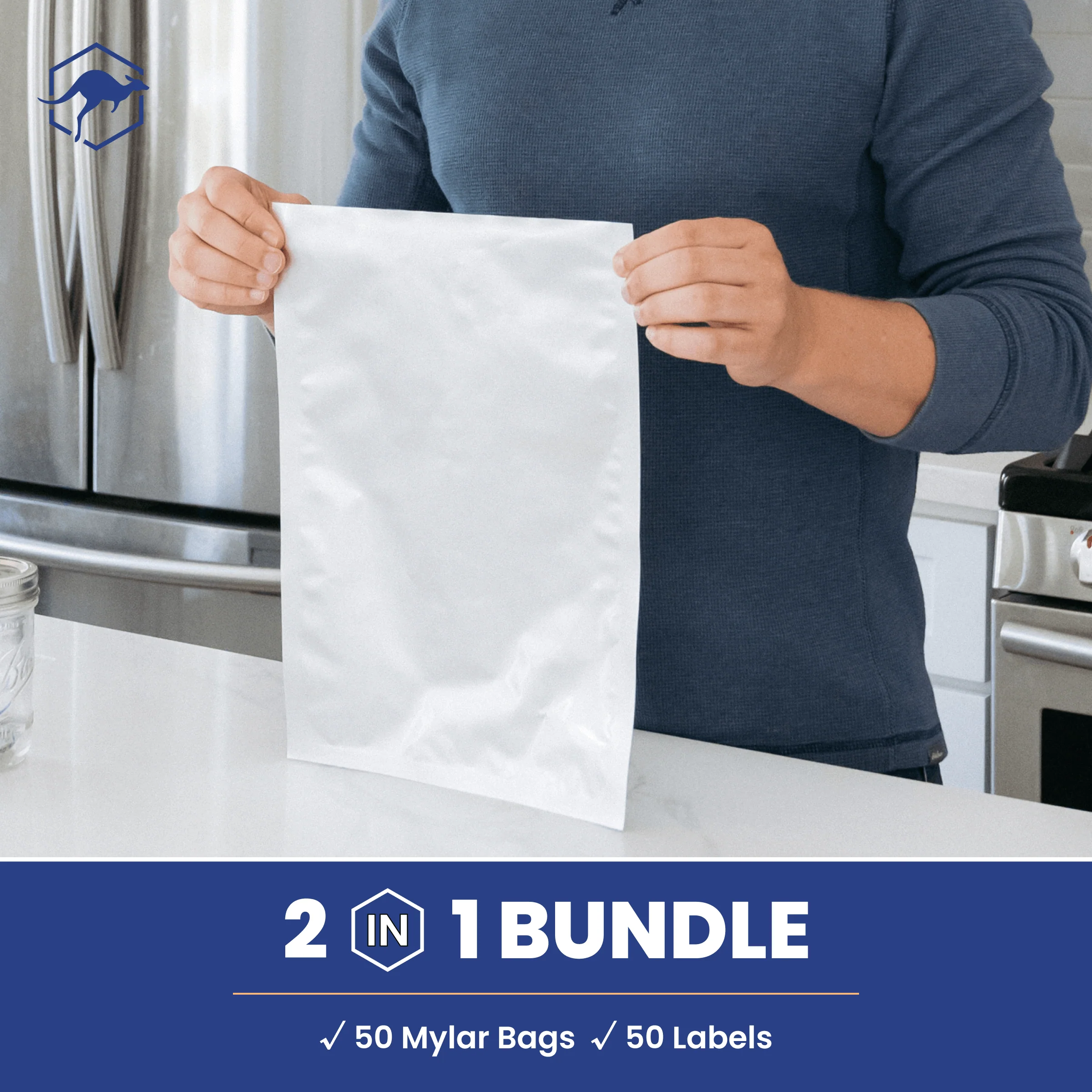 Mylar Bags with Sticker Labels - Image 29