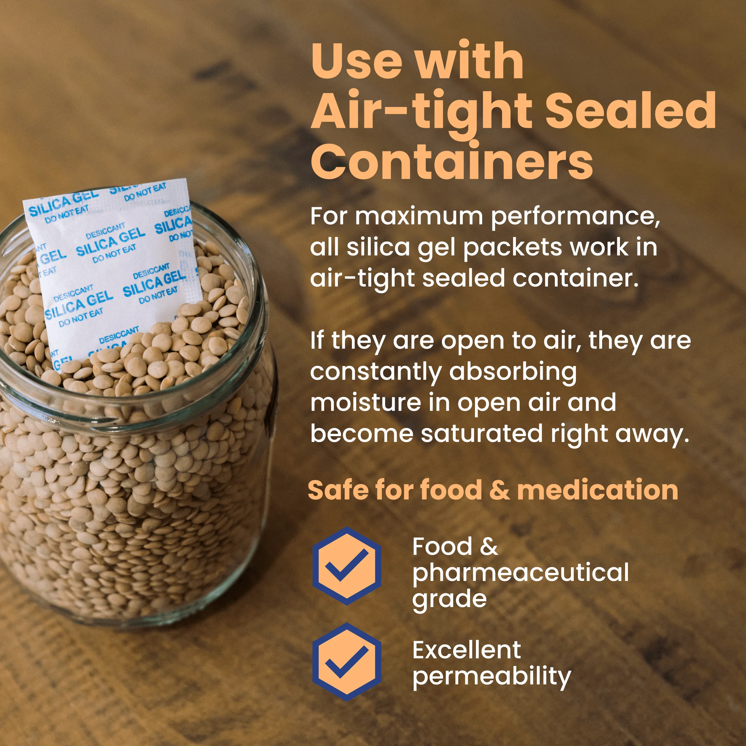 Silica Gel Desiccant Packets - Image 16