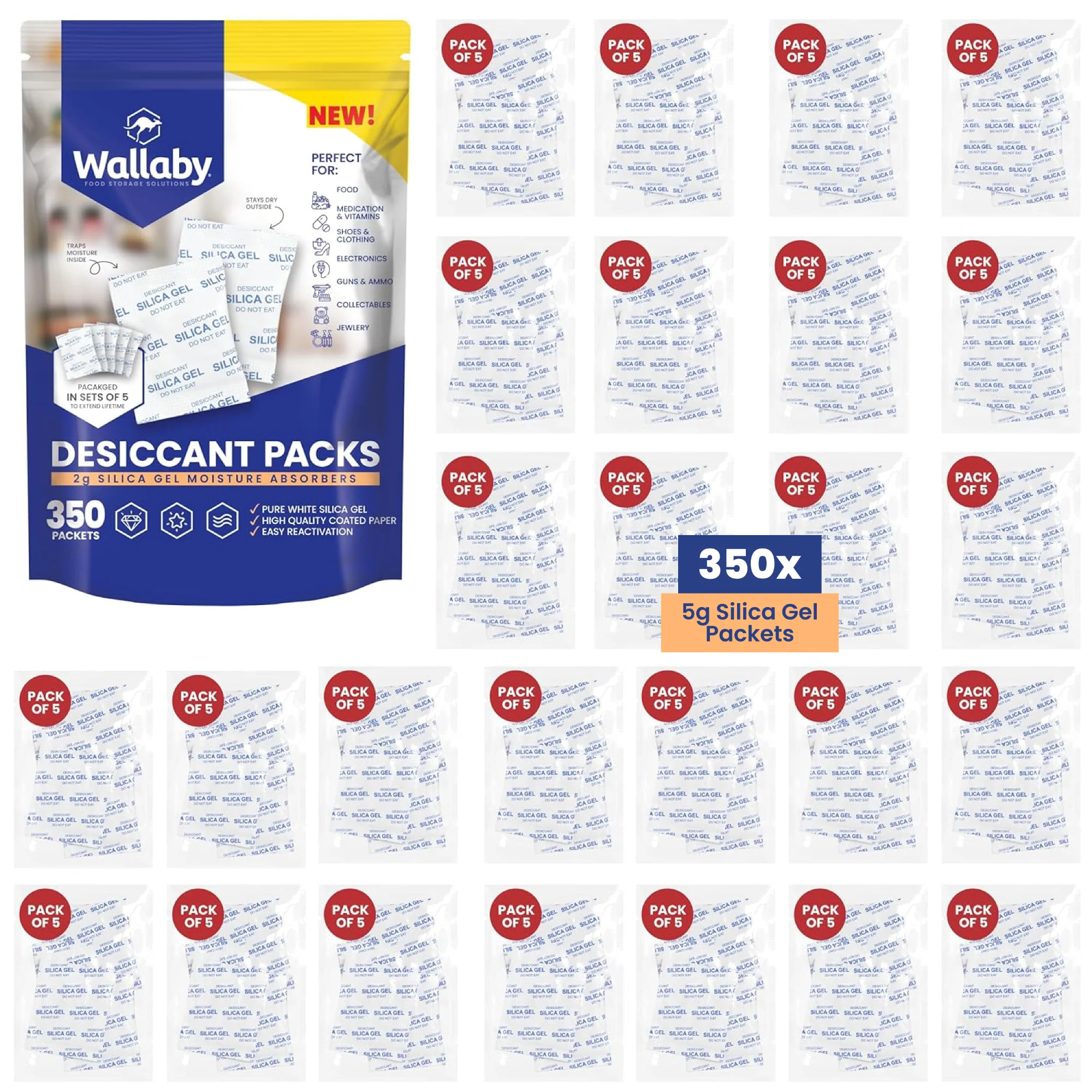 Silica Gel Desiccant Packets - Image 24